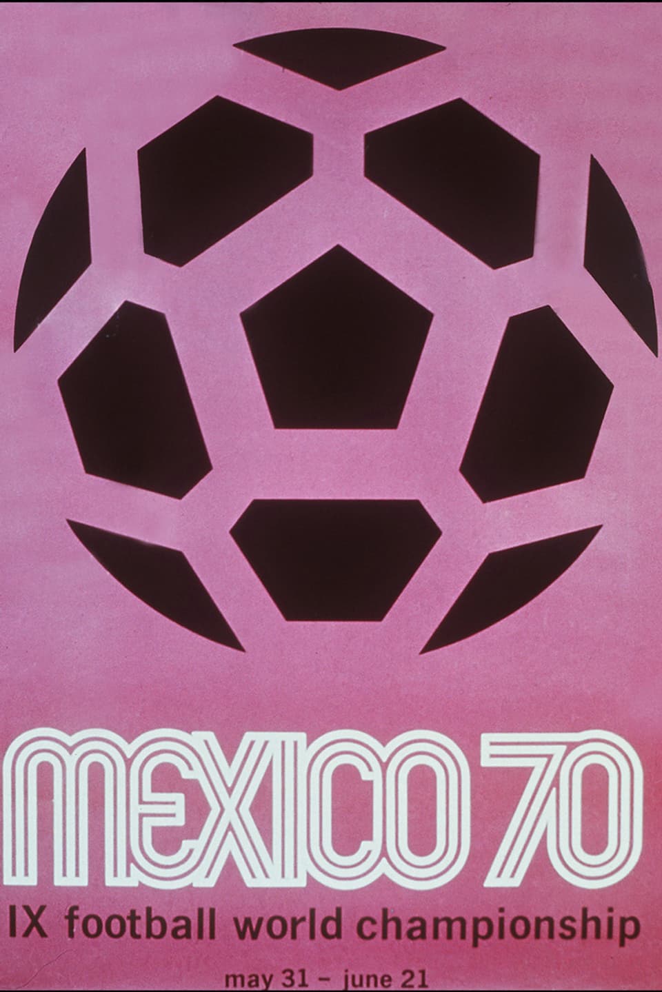 WM-Poster Mexiko 1970