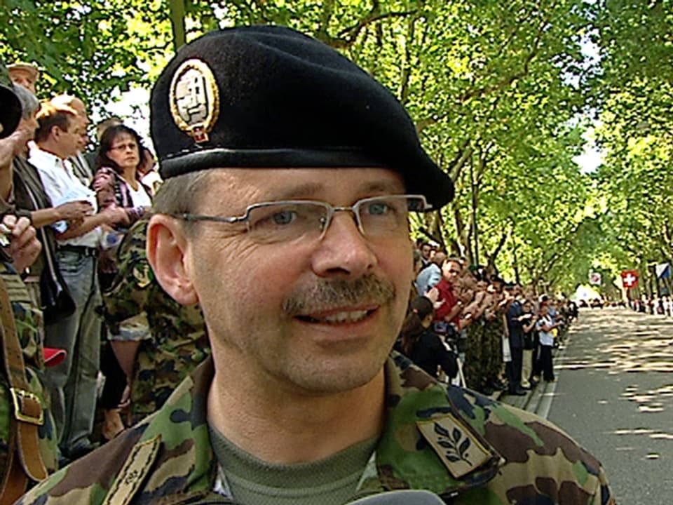 Divisionär Hans-Peter Kellerhals, Kommandant Territorialregion 4