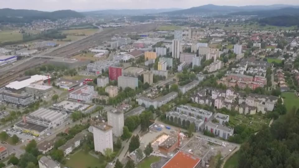 Luftaufnahme von Spreitenbach