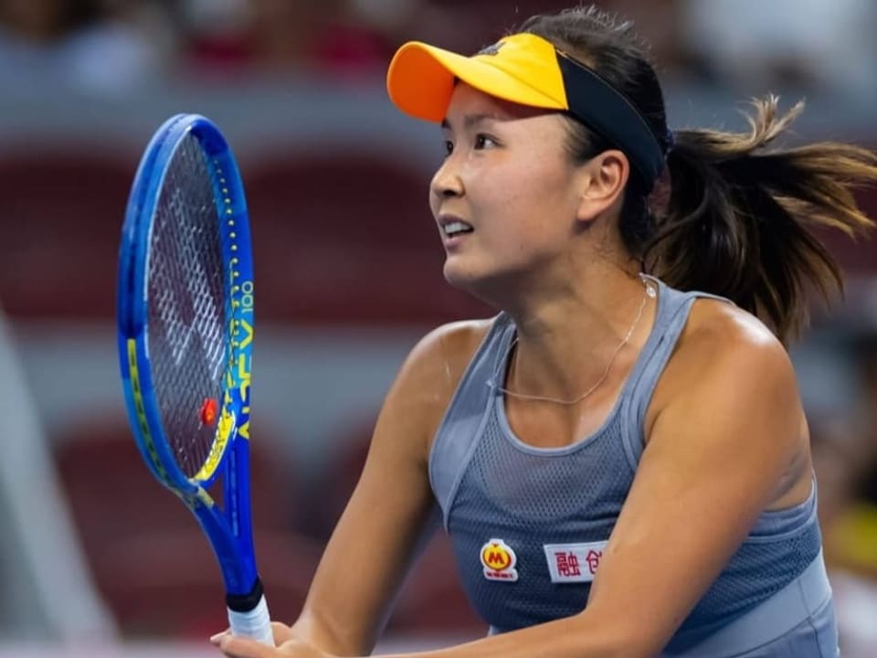Wird vermisst Peng Shuai.