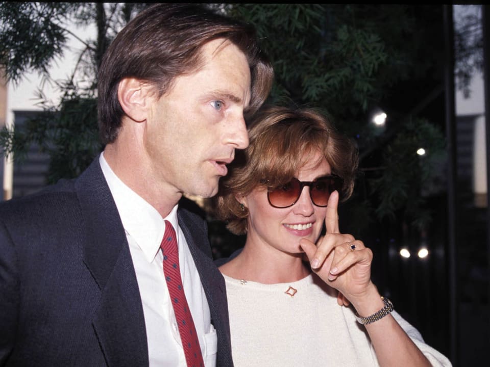 Sam Shepard und Jessica Lange, 1984.