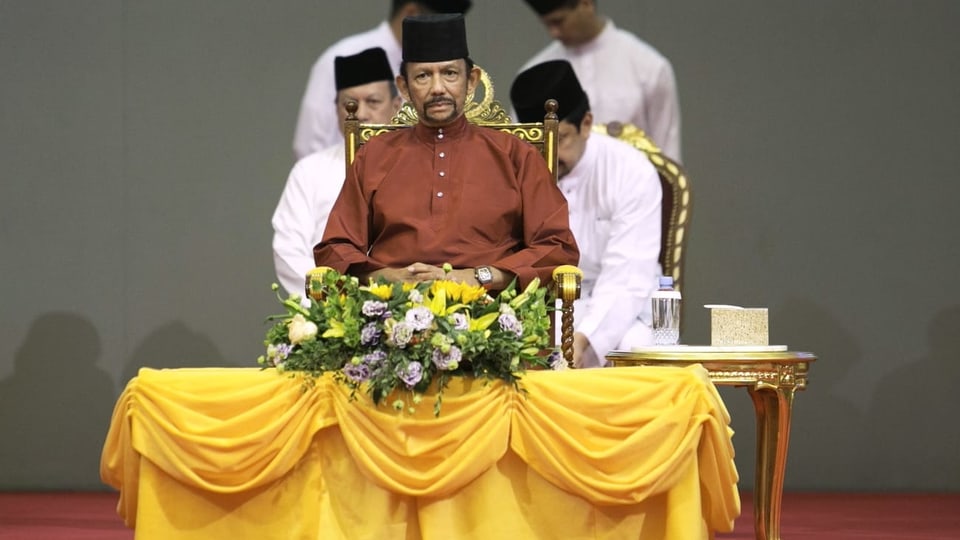 Bruneis Sultan Hassanal Bolkiah 