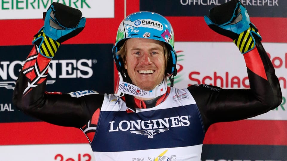 Nicht zu schlagen Ted Ligety holt sich im Riesenslalom die 3. Goldmedaille bei dieser WM.