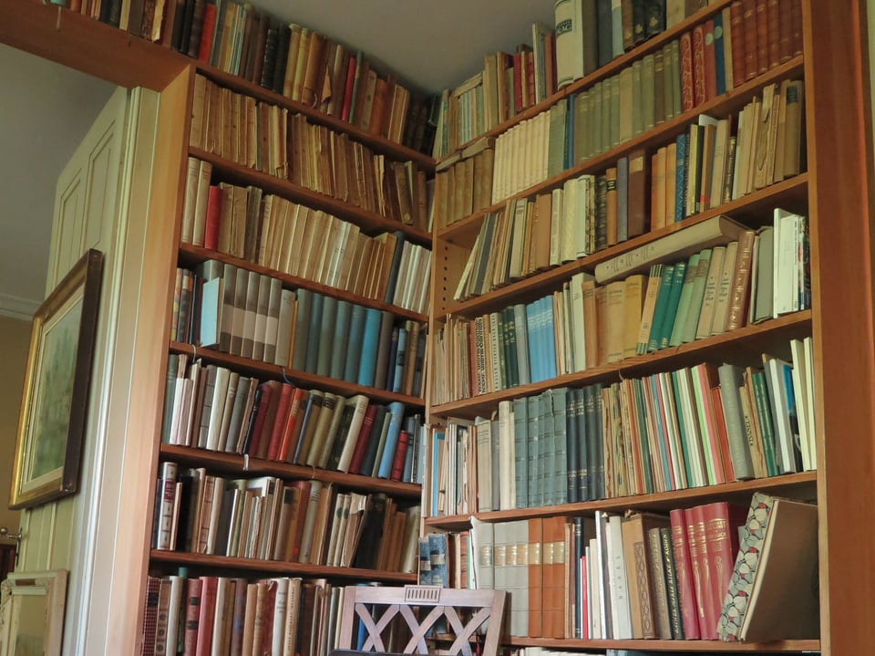 Bibliothek von Peter Mieg.