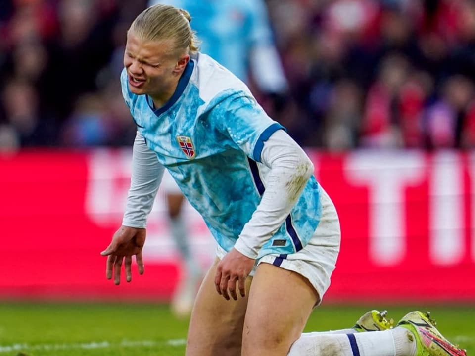 Bangen um den Torgaranten Erling Haaland.