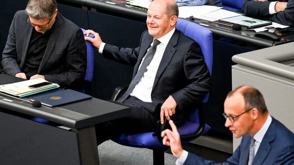 Merz im Bundestag