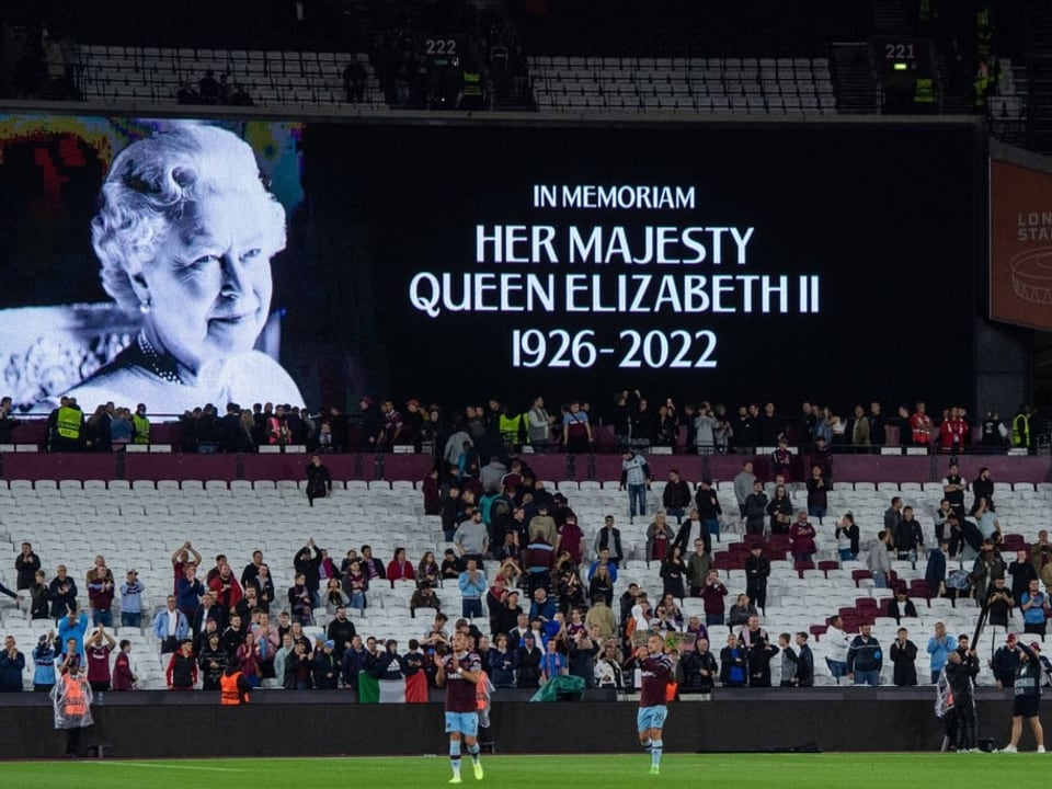 Gedenken an Queen Elizabeth II