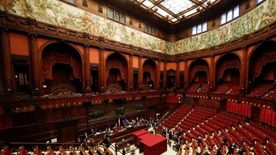 Abgeordnetenkammer in Italien