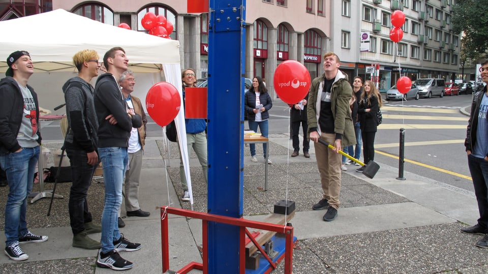 Luzerner LehrerInnen demonstrieren (17.10.2016)