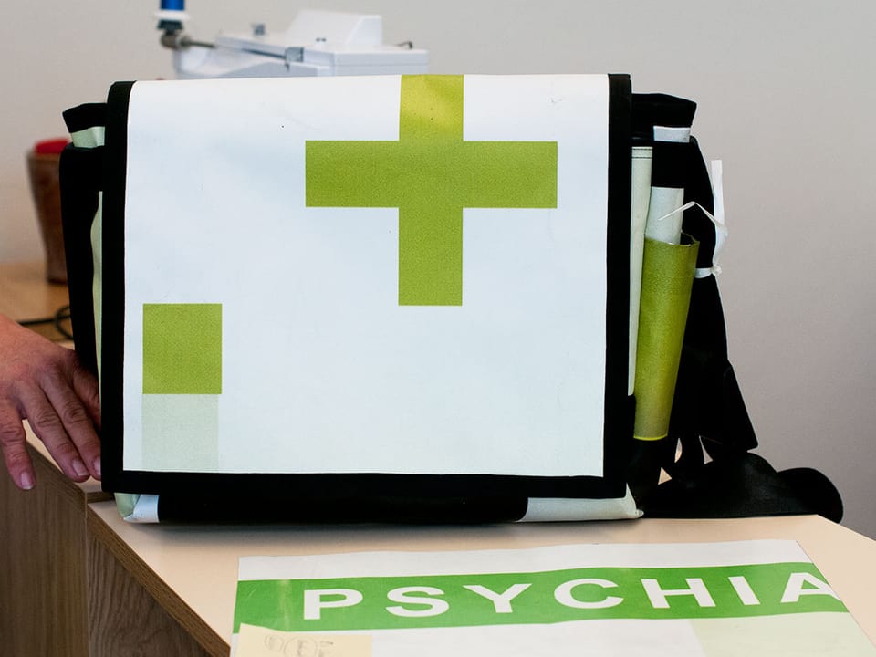 Inspiriert von den Freitag-Taschen: Die Eigenproduktion der Psychiatrischen Dienste Graubünden. 