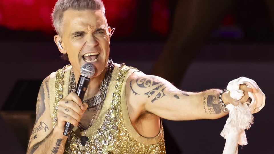 Robbie Williams am Zürich Openair 2023