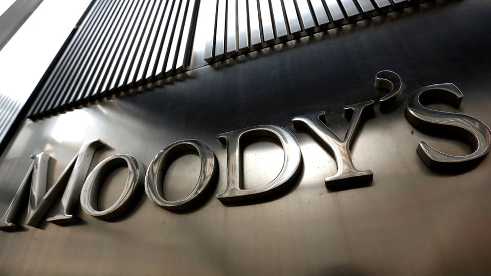 Firmenschild von Moody's