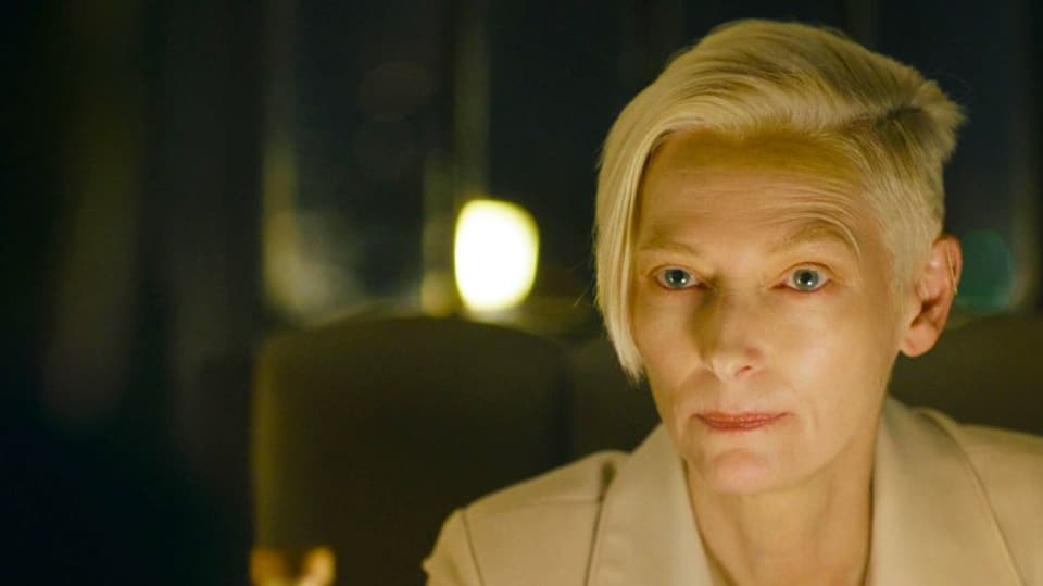 Tilda Swinton im Rahmen ihrer allzu kleinen Nebenrolle.