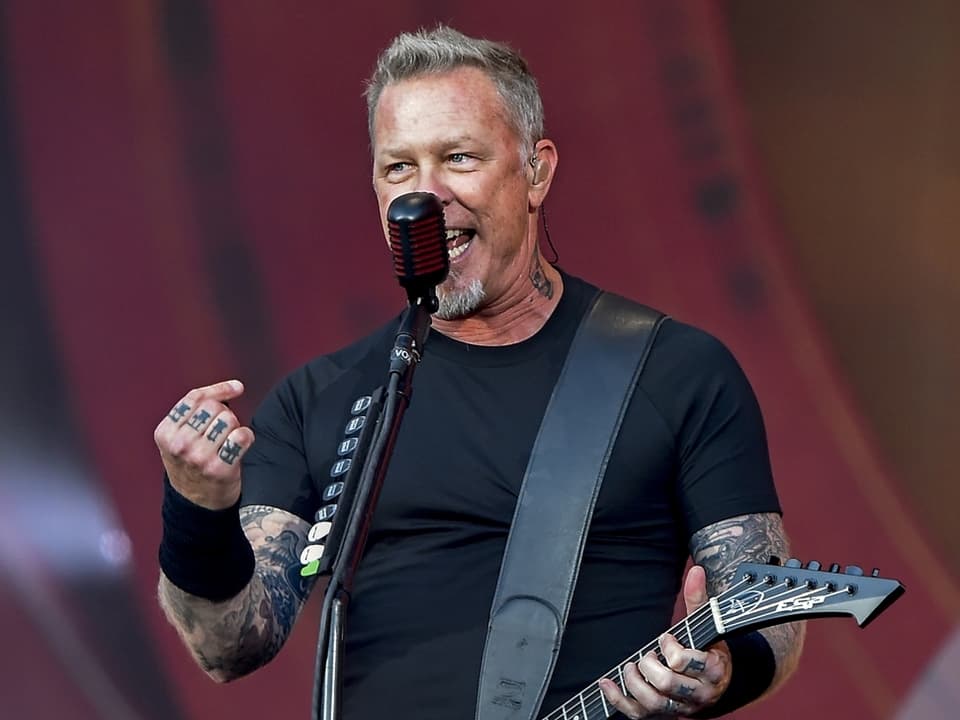 James Hetfield von Metallica.