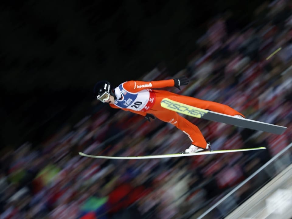 Erstmals in den Top 20 Gregor Deschwanden.