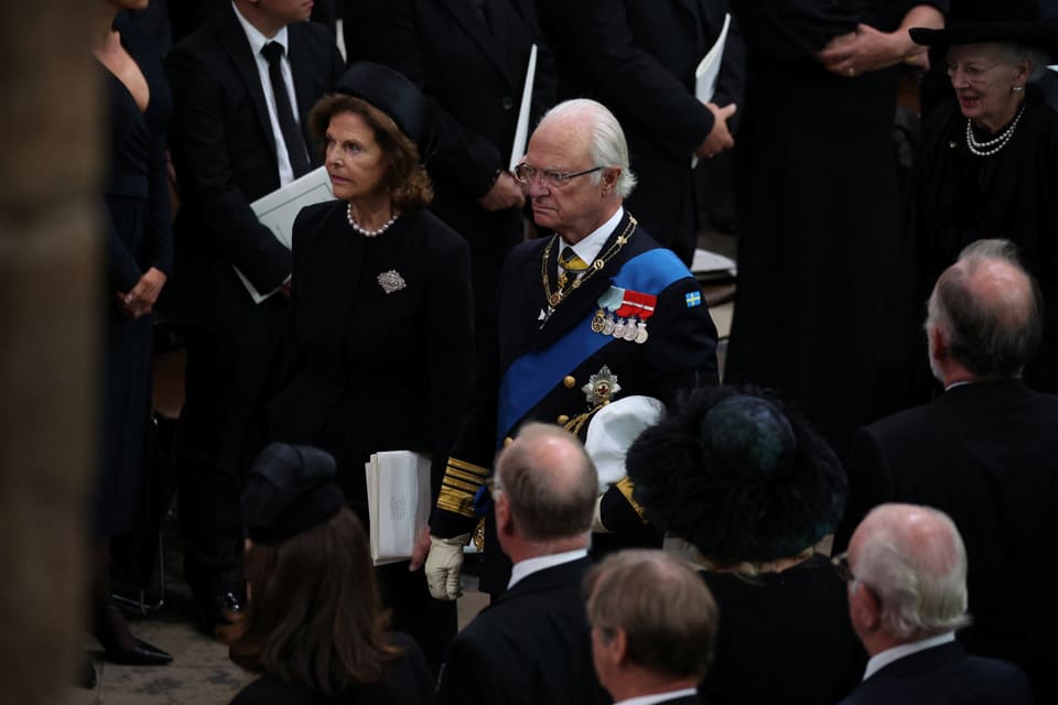 Schwedens König Carl XVI. Gustaf und Königin Silvia 