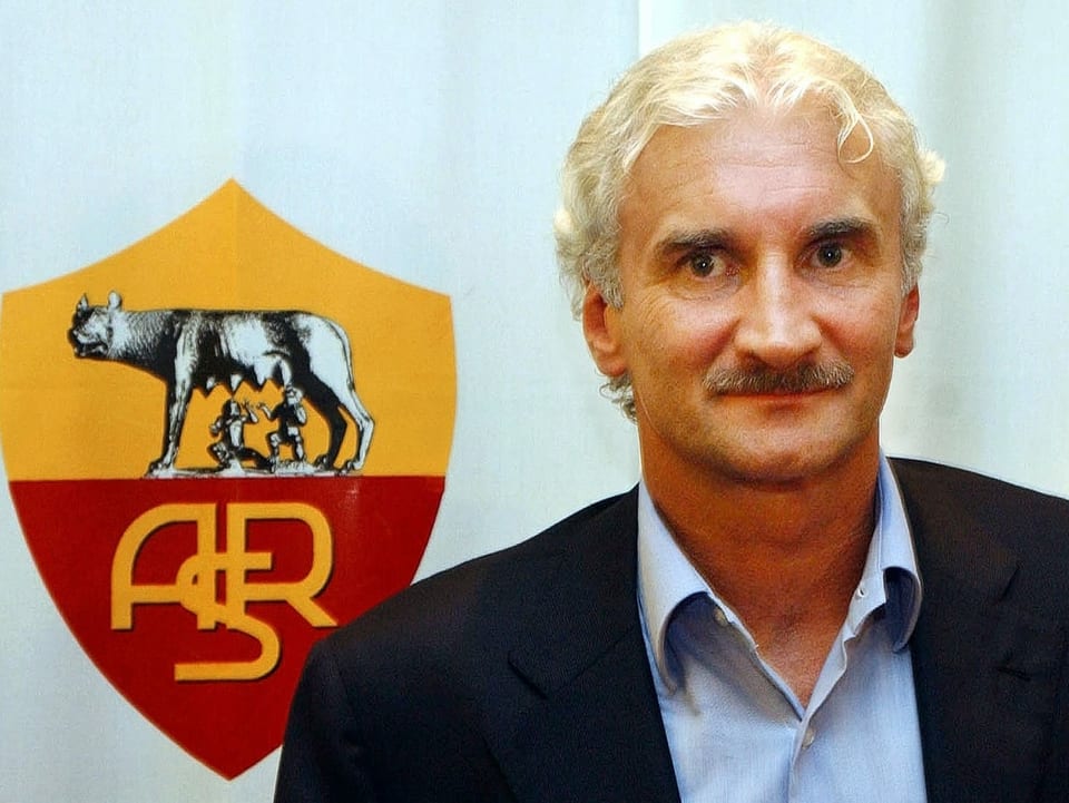 Rudi Völler als Roma-Trainer