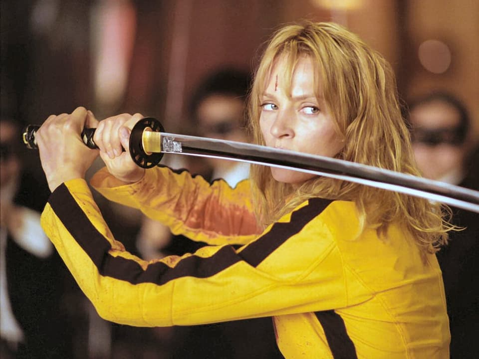 Uma Thurman spielte die Hauptrollen in den Tarantino-Klassikern «Kill Bill» (Bild) und «Pulp Fiction». 