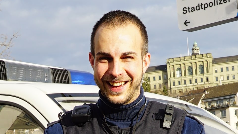 Polizist Christian Spaltenstein