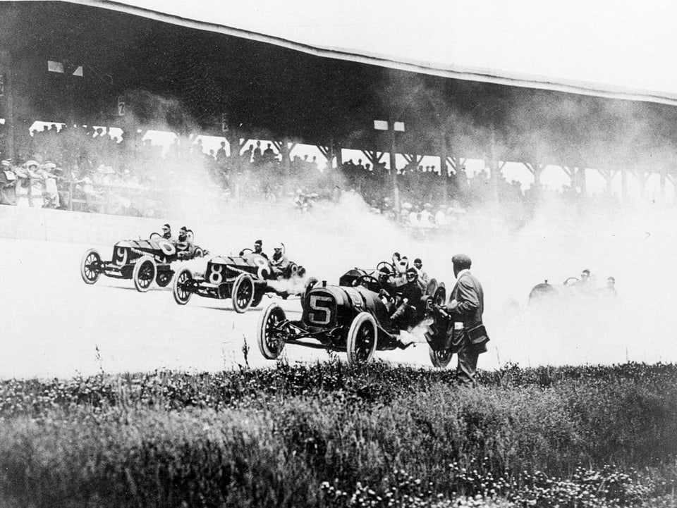 Bild von der Premiere des «Indy 500».