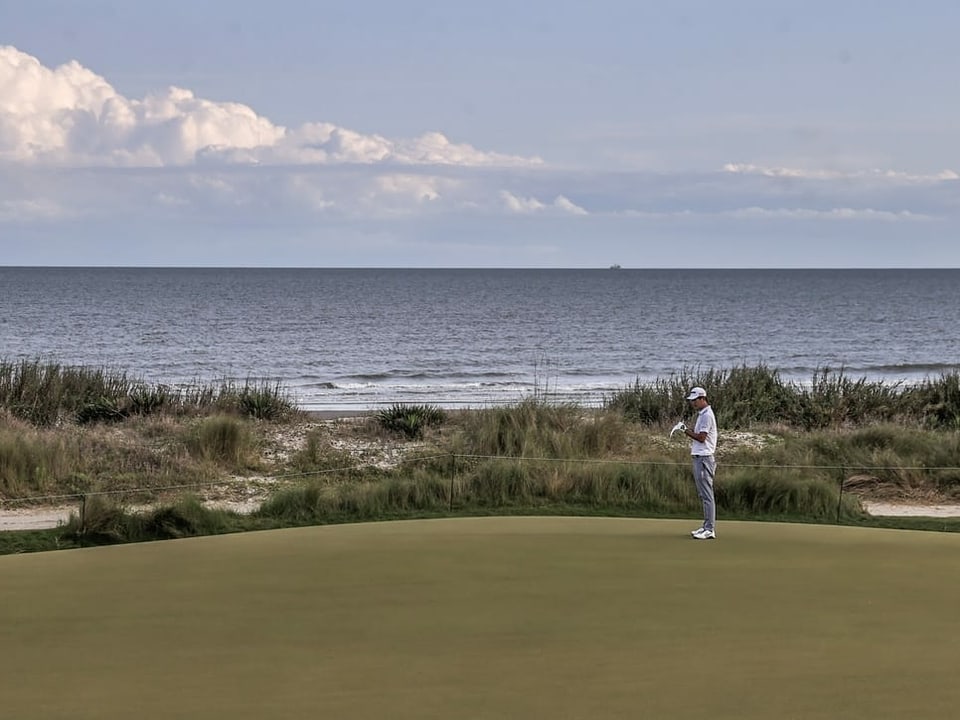 Der Ocean Course auf Kiawah Island im US-Bundesstaat South Carolina.