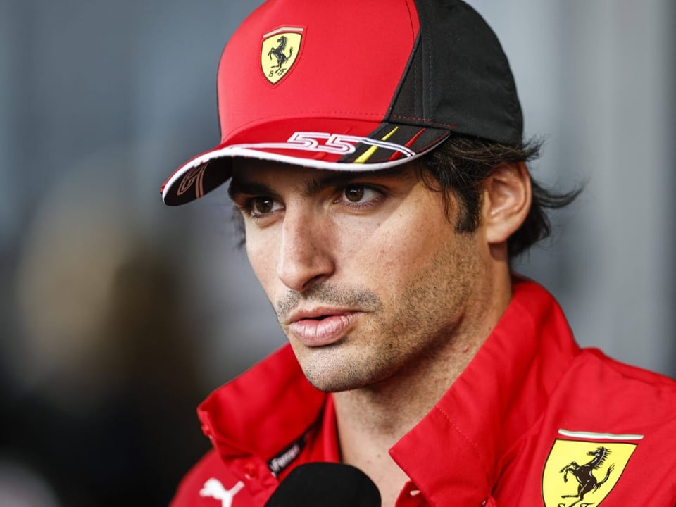 Bester im Training Carlos Sainz am Formel-1-Rennen in Silverstone.