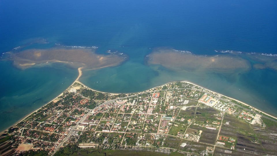 Luftaufnahme von Porto Seguro.