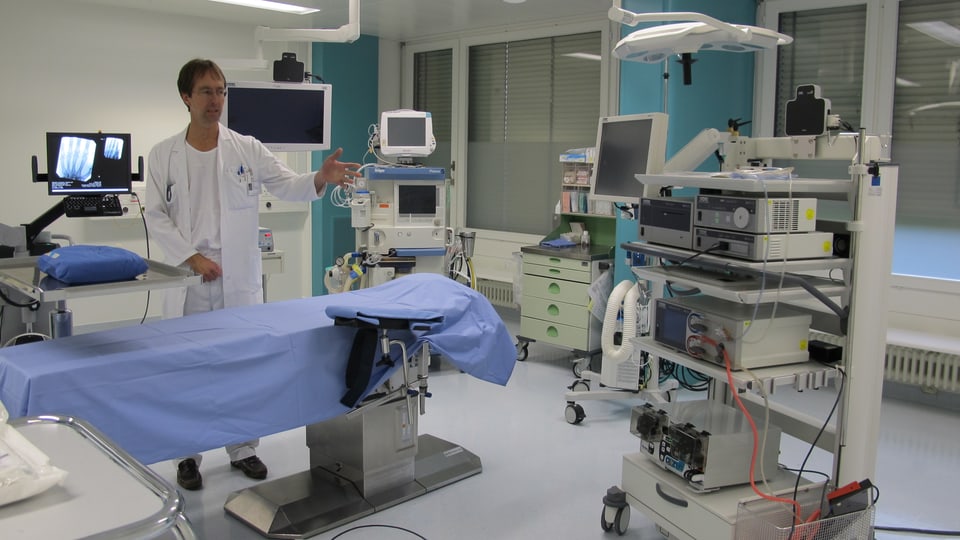 Der neue Operationssaal im Kantonsspital Schaffhausen.