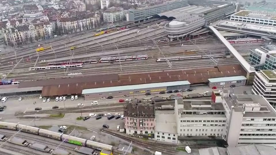 Zukünftige Neugestaltung des Gebiets rund um den Bahnhof Luzern