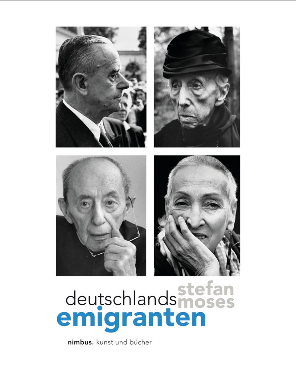 Das Cover eines Buches mit dem Titel «Deutschlands Emigranten»
