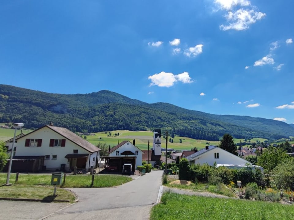 Ländliches Dorf.