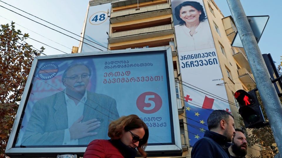 Moskau-Korrespondent David Nauer zur Wahl in Georgien