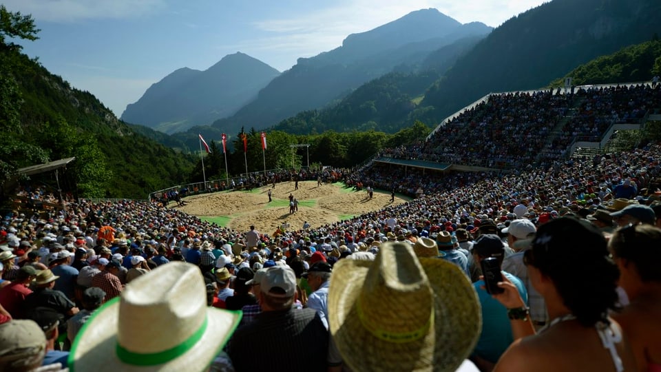 Das Bergkranzfest auf dem Brünig.