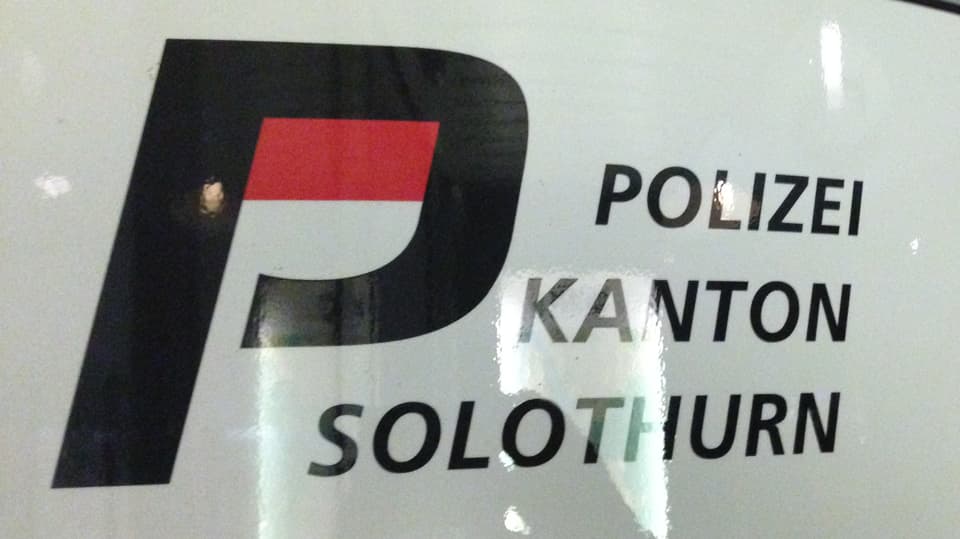 Schild Kantonspolizei Solothurn