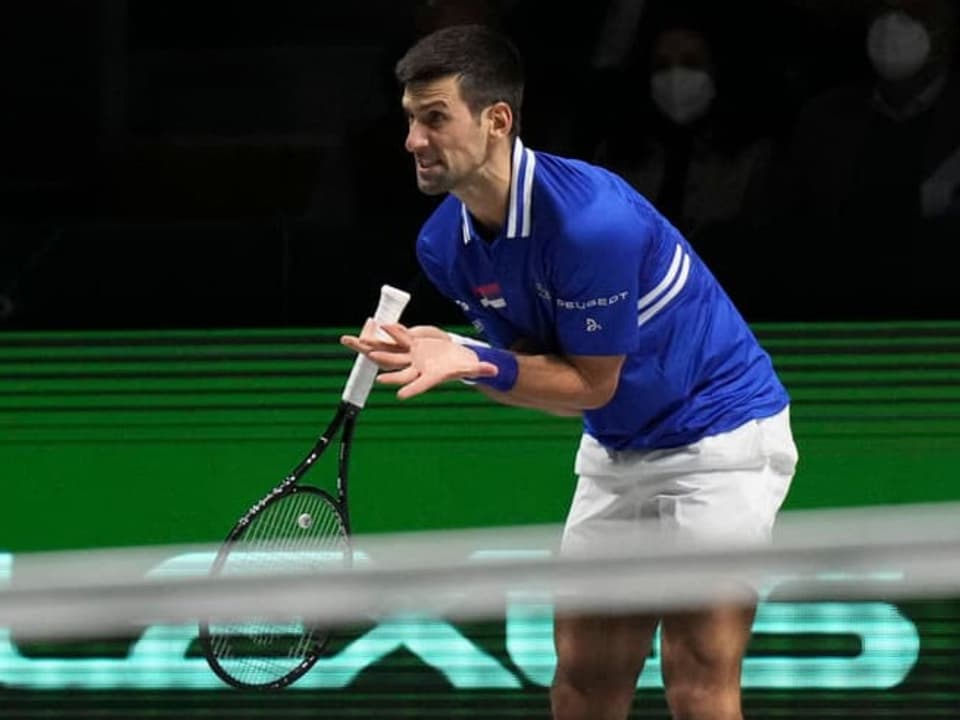 Novak Djokovic hadert