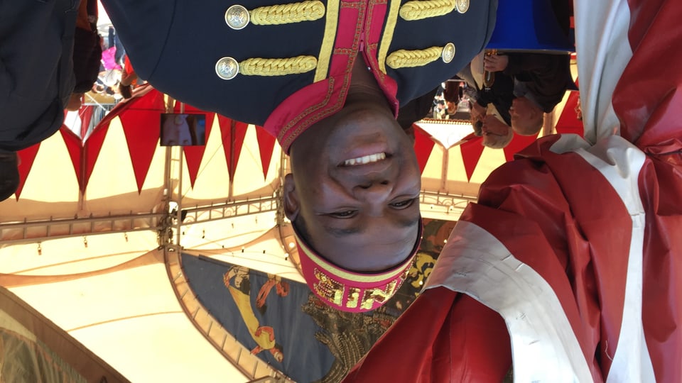 Omar Habboun aus Marokko arbeitet schon über 20 Jahre beim Circus Knie.