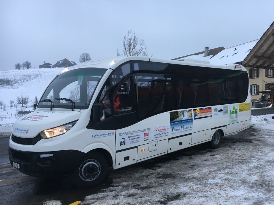 Der Bürgerbus von Rüderswil.