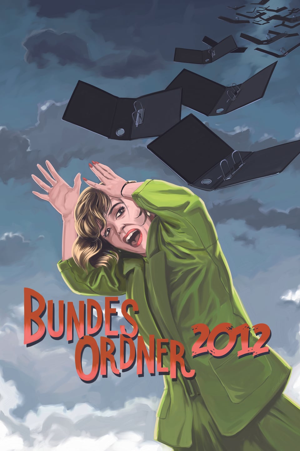 Das Bundesordner-Plakat 2012.