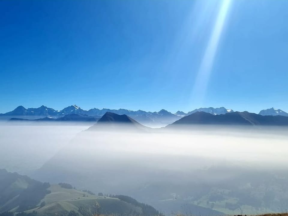Laseberg/BE Dichter Dunst