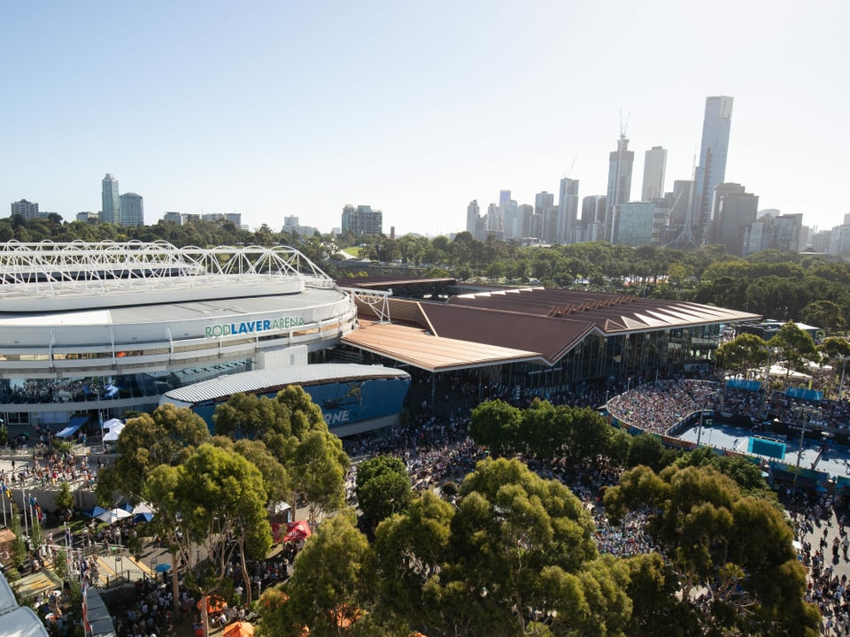 Anlage der Australian Open