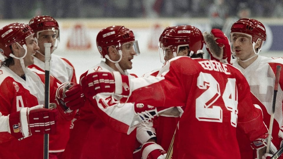 Blick Zuruck 28 April 1992 Hockey Nati Argert Die Sbornaja Sport Srf