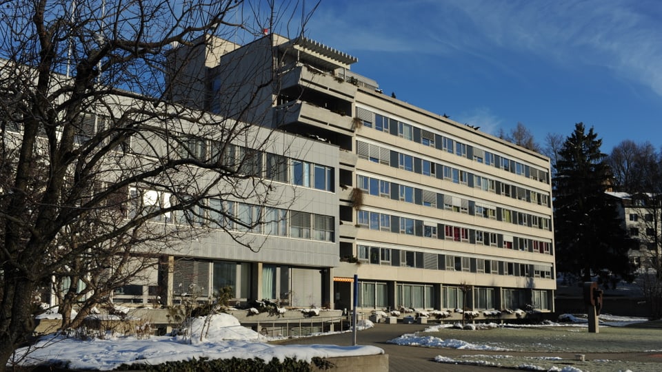 Das Spital Herisau von aussen.