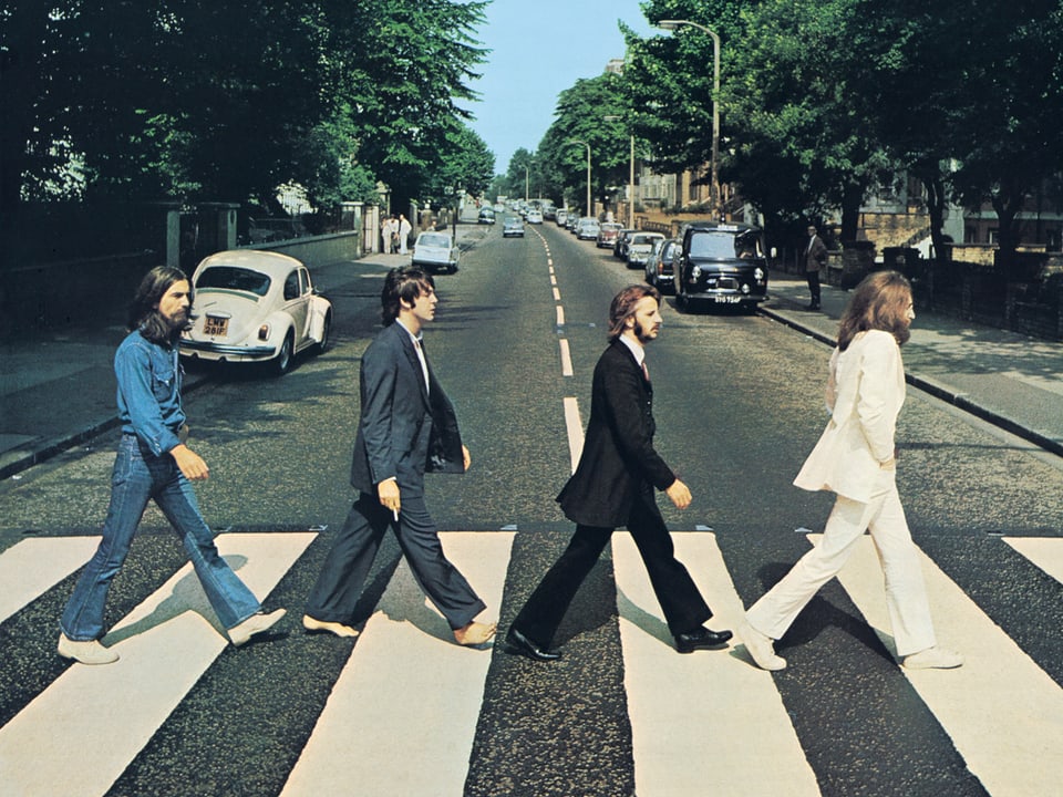 Genau an derselben Stelle entstand 1969 das legendäre Cover zum Beatles-Album «Abbey Road». 