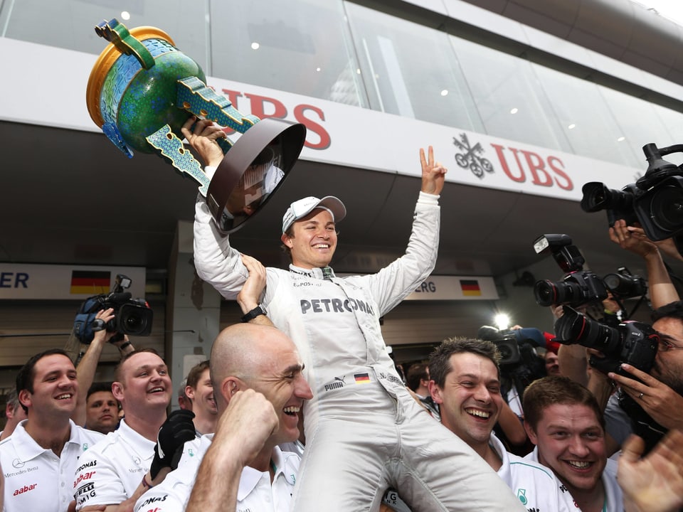Nico Rosberg triumphiert 2012 beim GP von China.