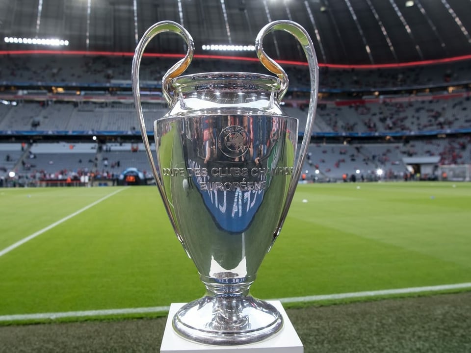 Pokal der Champions League.