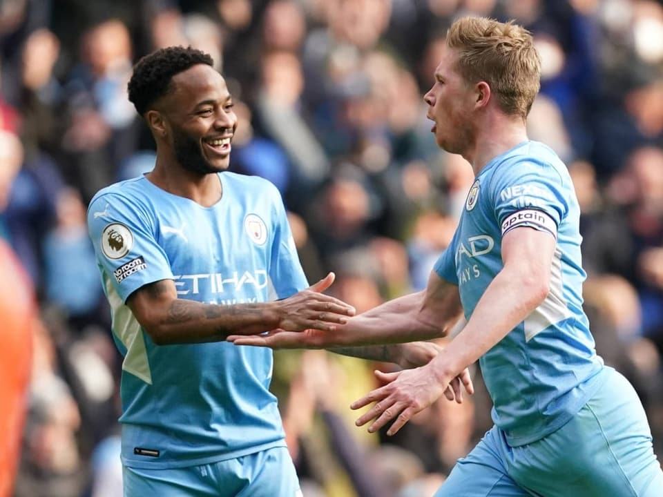 Bringt ManCity den Sieg Kevin De Bruyne (rechts).