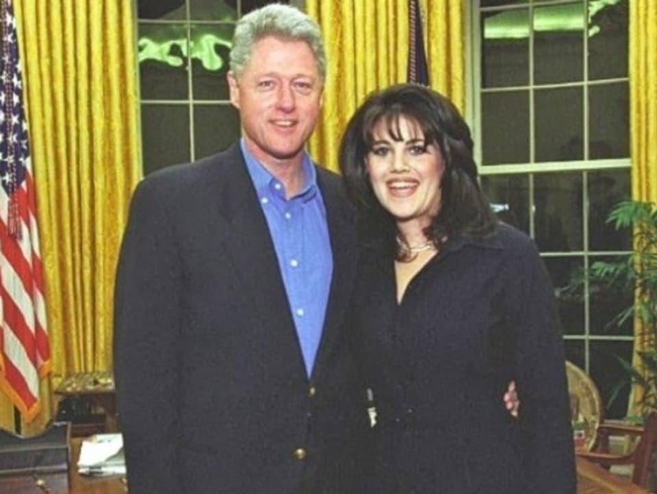 Bill Clinton und Monica Lewinsky