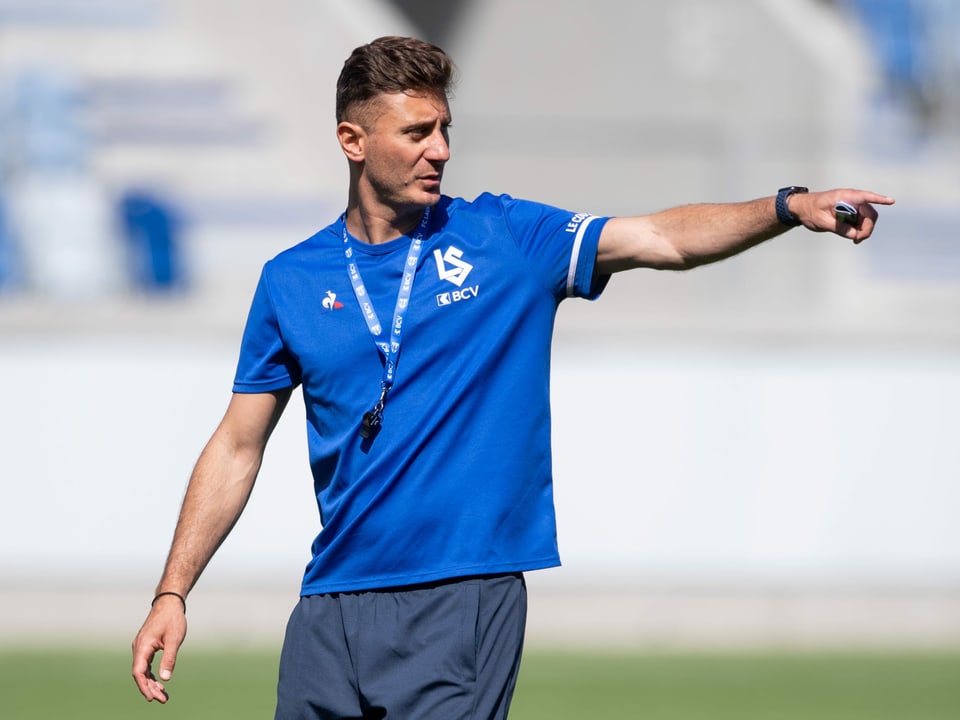 Lausannes neuer Trainer Ilija Borenovic.