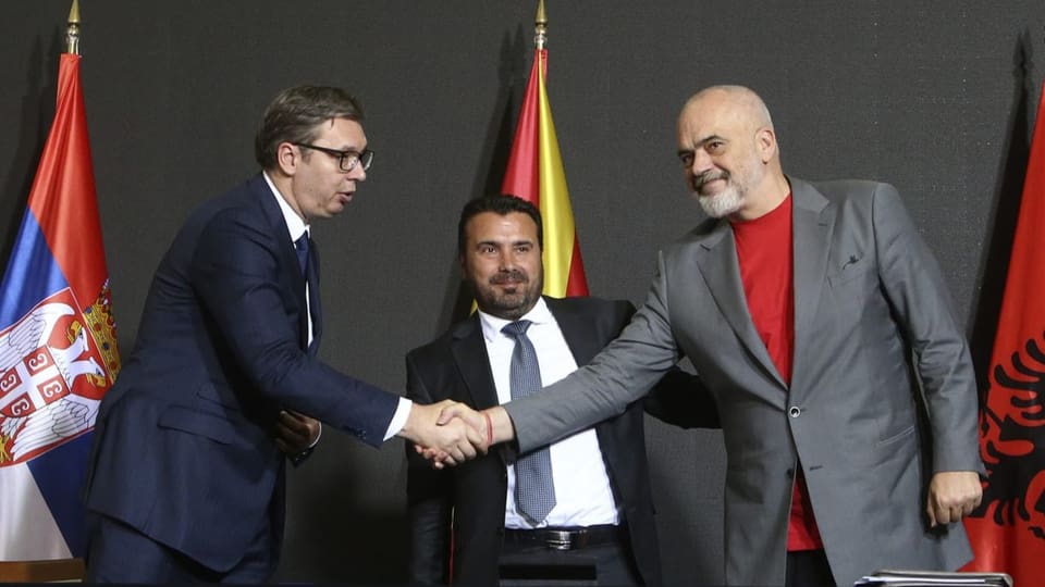 Vucic, Rama, Zaev