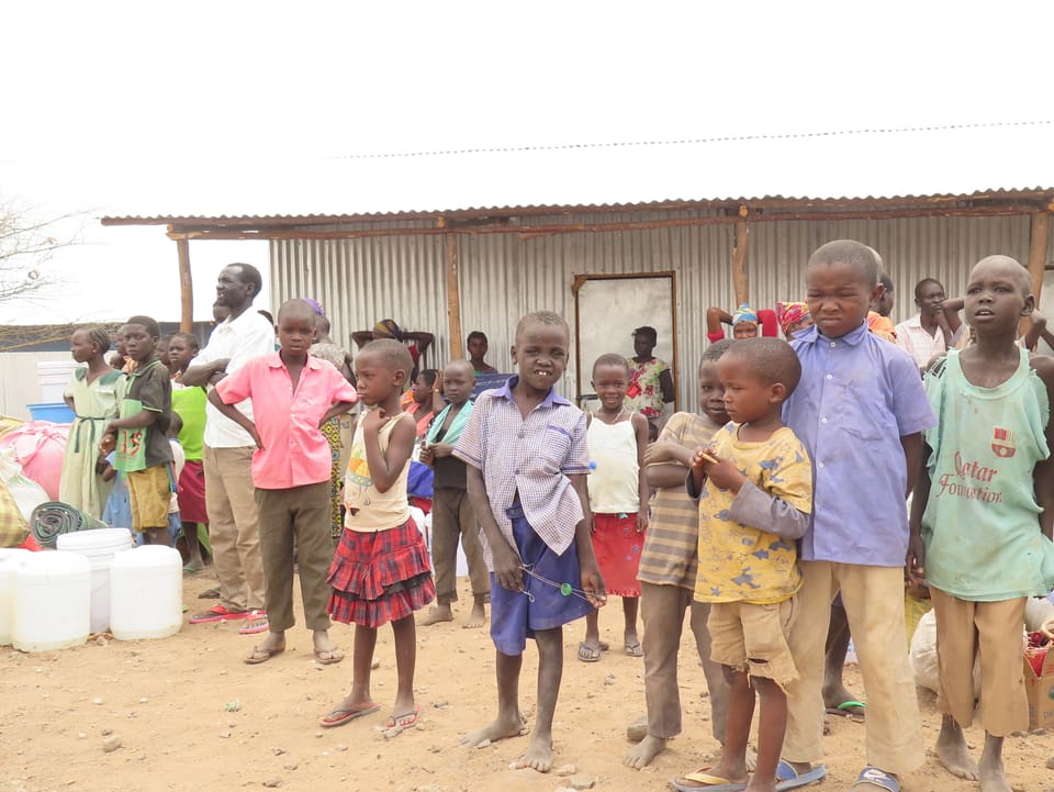 Kinder im Lager Kakuma.